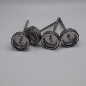 Palm Steak Button Thermometers Set of 4 RARE Medium Well